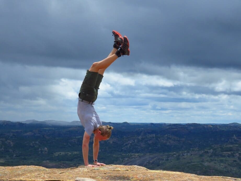 Quest Africa Zimbabwe Physical Acumen hand stand